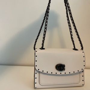 Coach New York Parker 18 with rivets